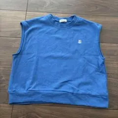 branshes 青 ノースリーブベスト