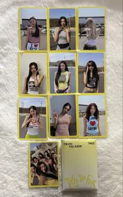 TWICE this is for アルバム 特典 トレカ