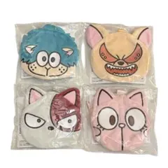僕のヒーローアカデミア アニマルフェイスポーチ　全4種 コンプリートセット