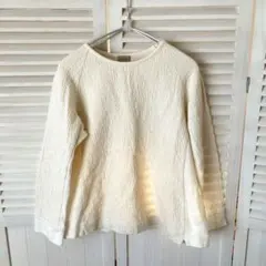 mind torm always ワッフル素材 ゆるシルエット スウェット