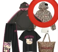 しまむら　キティ　ハローキティ　パーカー　ジャケット　ヒョウ柄