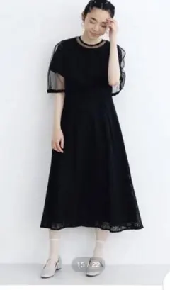 メルロー プリュスワンピース　ブラック