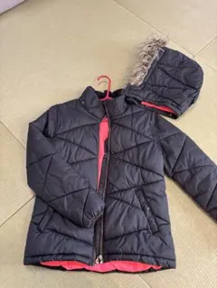 H&M フード付きダウンコート 12〜13歳向け