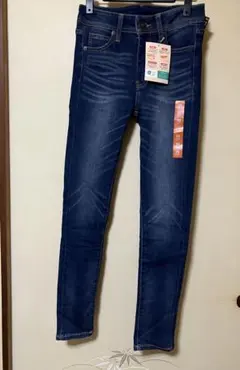 アベイル 発熱 デニム スキニー 58 裏起毛