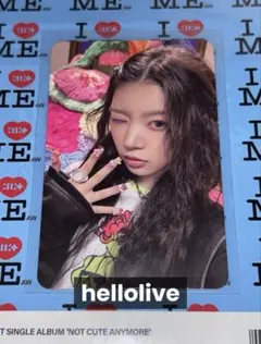 illit モカ　hellolive ラキドロ　トレカ