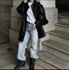 ok.soon（オクスン） スエード レザー ロングコート完売品 2025年最新】ok.soon コートの人気アイテム - メルカリ