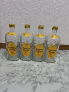 サントリー角瓶　空瓶4本