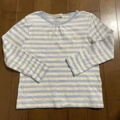 ニットプランナー ケーピー　ボーダー長袖Tシャツ　120