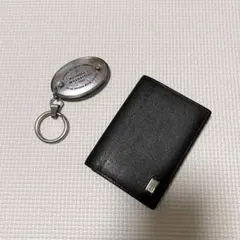 【美品】dunhill 名刺入れ カードケース ブラック キーホルダーのサムネイル