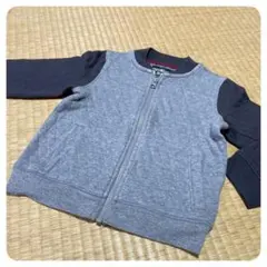 キルト ジャンパー 4T ブルゾン アウター OSHKOSH グレー