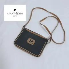 Courrèges Paris ヴィンテージ ミニショルダーバッグ 1186Kのサムネイル