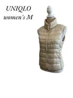 UNIQLO レディース M ウルトラライトダウンベスト オフホワイト