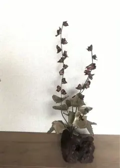 高岡銅器　ふきに文鳥　レトロ　アンティーク 高岡銅器 ふきに文鳥 レトロ アンティーク - メルカリ