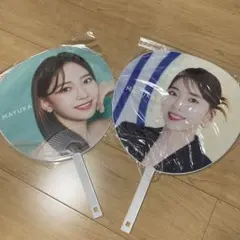 NiziU マユカうちわ