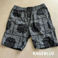 RAGEBLUE ペイズリー柄 ショートパンツ ハーフパンツ Mのサムネイル