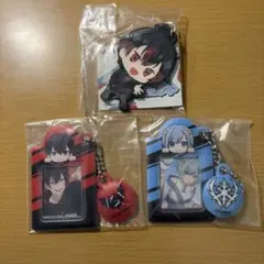混血のカレコレ 3周年 カゲチヨ ヒサメ アクリルキーホルダー 缶バッジ