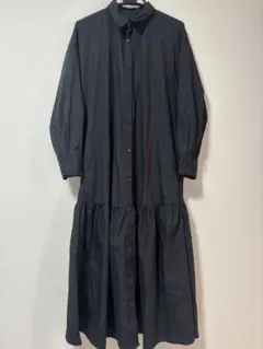 美品　GU シャツ　ワンピース　春　キレイめ　ロングワンピース　即購入OK