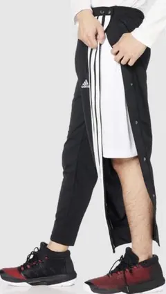 【新品未使用】アディダス ロング スナップ パンツ 2XL バスケ スラムダンク