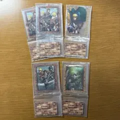 進撃の巨人 アクリルスタンド 5枚セット　一番くじ