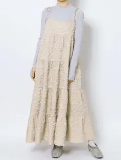 merry jenny rumpleティアードキャミワンピース