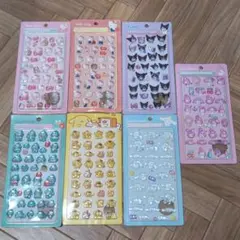 ボンボンドロップシール サンリオ 7点セット