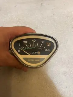 美品！角目シャリー 純正 メーター 1988年式 当時物 距離 4223km 美品！角目シャリー 純正 メーター 1988年式 当時物 距離 4223km