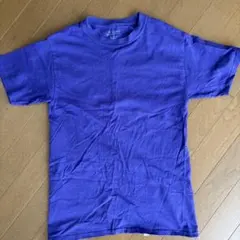 Champion パープル 半袖Tシャツ Sサイズ