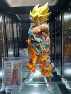 ドラゴンボールSMSP サイズ 伝説の超サイヤ人 孫悟空 リペイント 二次元彩色