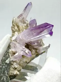 博物館級　ベラクルスアメジスト　紫水晶　クラスター　天然石　原石　鉱物　標本