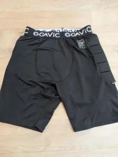 GAViC ハーフパンツパッド付き ブラック　ガビック　インナーパンツ　キーパーのサムネイル