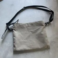 無印良品　MUJI ポーチとしても使える　撥水サコッシュ