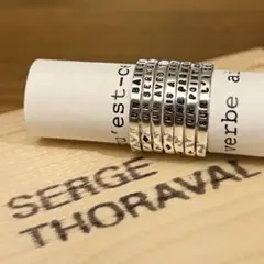 SERGE THORAVAL Infini 1＋1 無限 3連リングゴールド Infini 1+1｜RING｜SERGE THORAVAL-セルジュ・トラヴァル- H.P.FRANCE