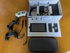 NintendoSwitch 本体 32GBSDカード コントローラカセット付き