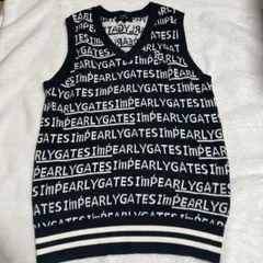 パーリーゲイツ　ロゴロゴベスト♡　サイズ０