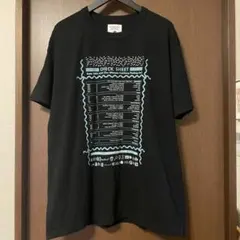 タコマフジ チェックシート Tシャツ ブラック XLサイズのサムネイル