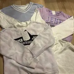 新品あり！150㎝　女の子トップス3枚セット
