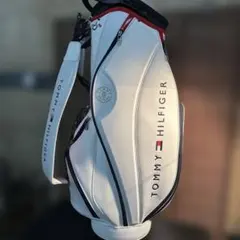 A*！様 TOMMY HILFIGER ゴルフキャディバッグ ホワイトのサムネイル