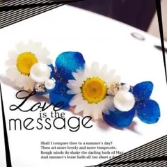 オーダー お花なバレッタ