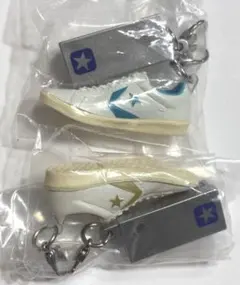 コンバース　めじるし アクセサリー　ライトブルー　ゴールド