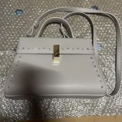 セルフォードCELFORD リュタン ビジュースタッズポシェットM グレー 