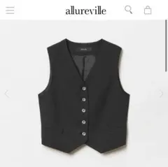 アルアバイル　ルルウィルビー リネンツイルコンパクトジレのサムネイル