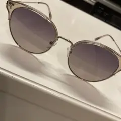 enjoueel【新品未使用】クリアフレームサングラス★ Brown Beige