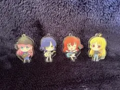 ぼっちざろっく　ローソンコラボ　アクリルキーホルダー　4体セット