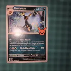 ブラッキー 英語版ポケモンカード キラ プロモ ナイトバトル XY96
