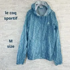 【le coq sportif】防風 フーディー フェアウェイジャケット