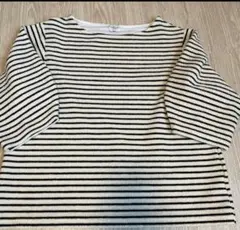 URBAN RESEARCH DOORS ストライプ 五分袖 Tシャツ M