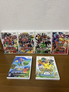 ポケパークピカチュウの大冒険 他wiiソフト 7枚セット
