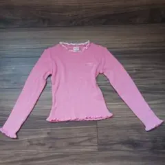 Mezzo piano　長袖ピンク