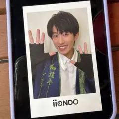 匿名配送】iiONDO はつ恋チェキ風ソロカード 三村航輝 - メルカリ