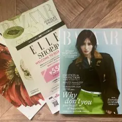 Harper's BAZAAR 1月2月号　特集号 ハーパーズバザー別冊付録付き